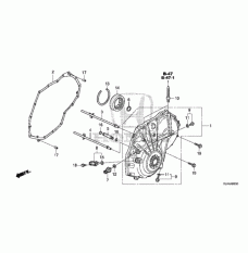 COVER ASSY,L SIDE (21230-5LJ-000)