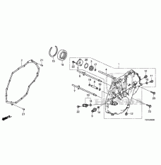 COVER ASSY,L SIDE (21230-RJ2-020)