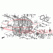 CAP A ASSY,L SIDE (21230-RJF-T00) - 3