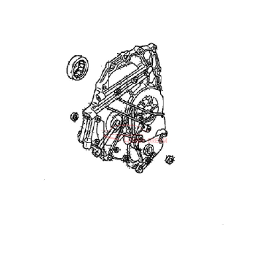 Кришка корпусу АКЗШ у зборі (21240-RCR-000) - 1