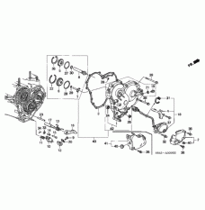 Gasket, transmission side cover (21812-PCJ-000)