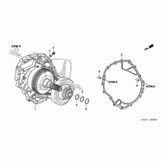 Gasket, transmission side cover (21812-RPS-000)