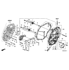 Gasket, transmission side cover (21813-RBL-000)