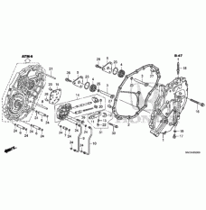 Gasket, transmission side cover (21813-RPS-000)