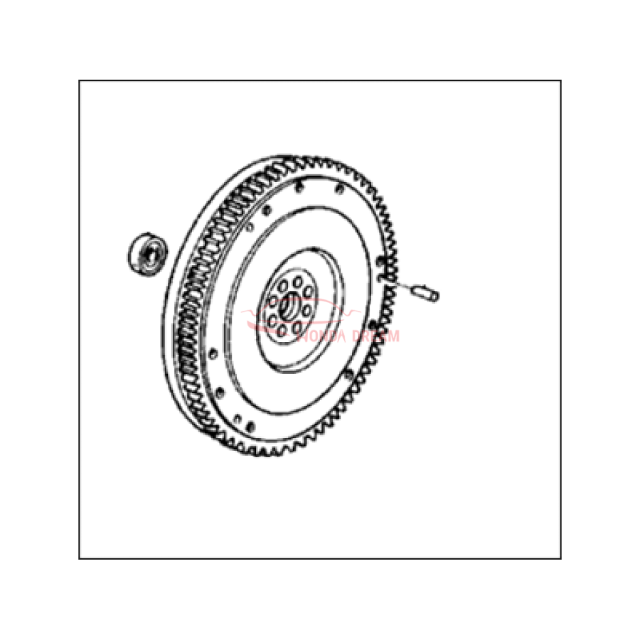 FLYWHEEL COMP (22100-P2Y-005) - 1