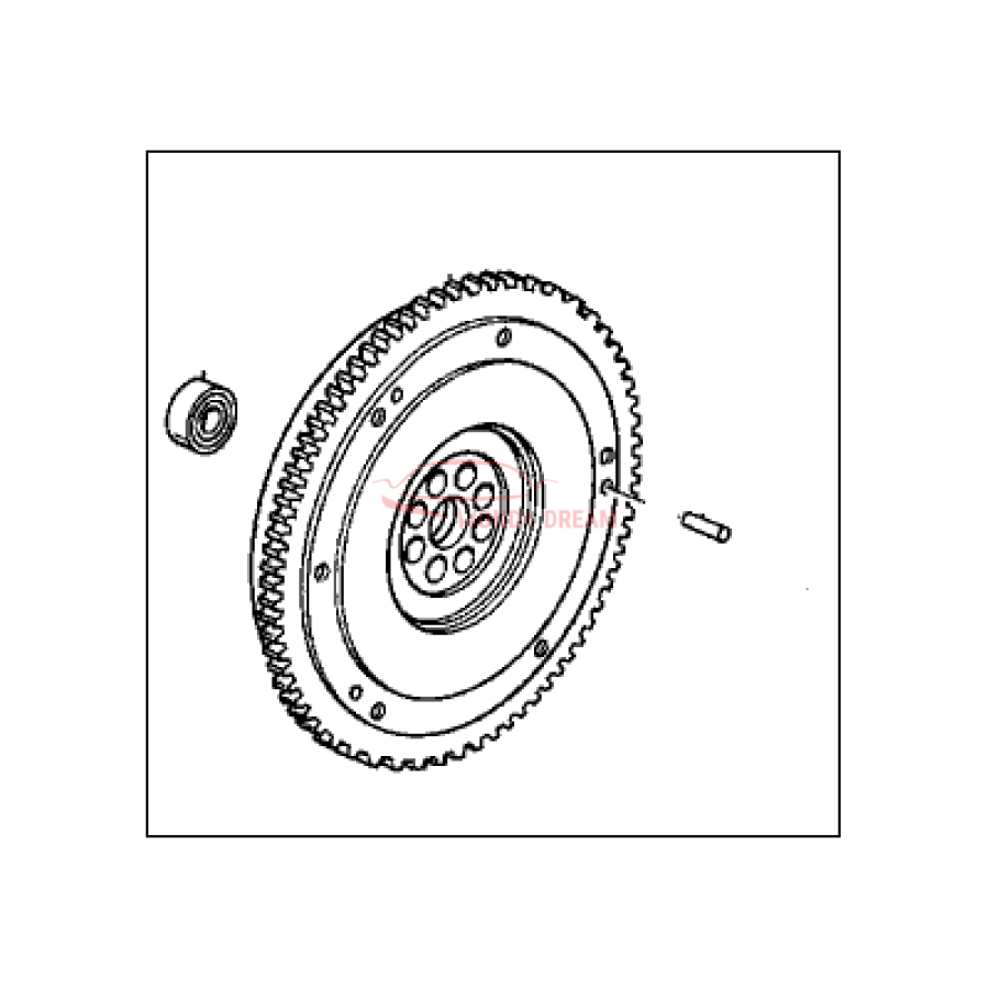 FLYWHEEL COMP (22100-P75-005) - 1