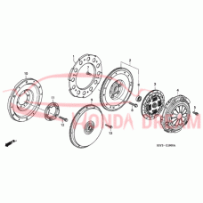 FLYWHEEL COMP (22100-PHM-005) - 3