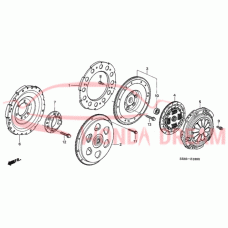 FLYWHEEL COMP (22100-PZA-005) - 3