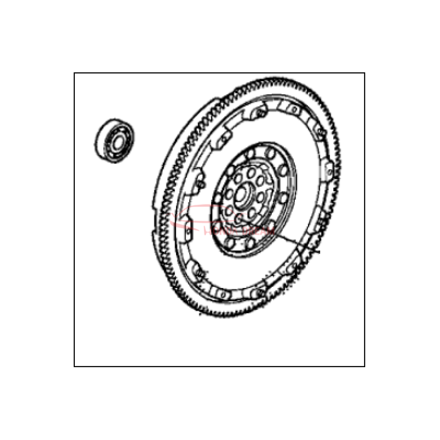 Маховик (22100-RK2-023) - 3