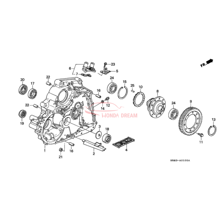 Strainer Assembly (Atf) (25420-P24-J00) - 2