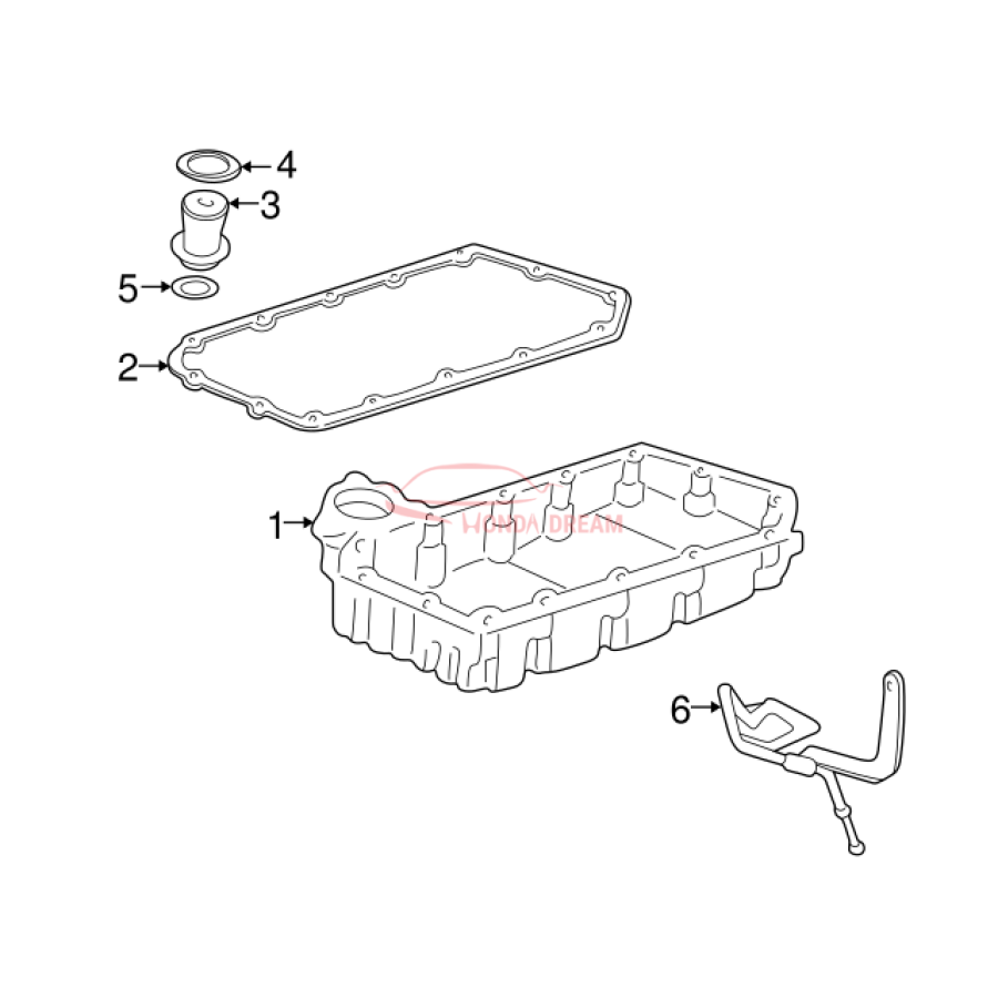 Strainer Assembly (Atf) (25420-P4R-013) - 3