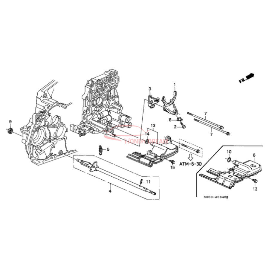 Strainer Assembly (Atf) (25420-P6H-000) - 2
