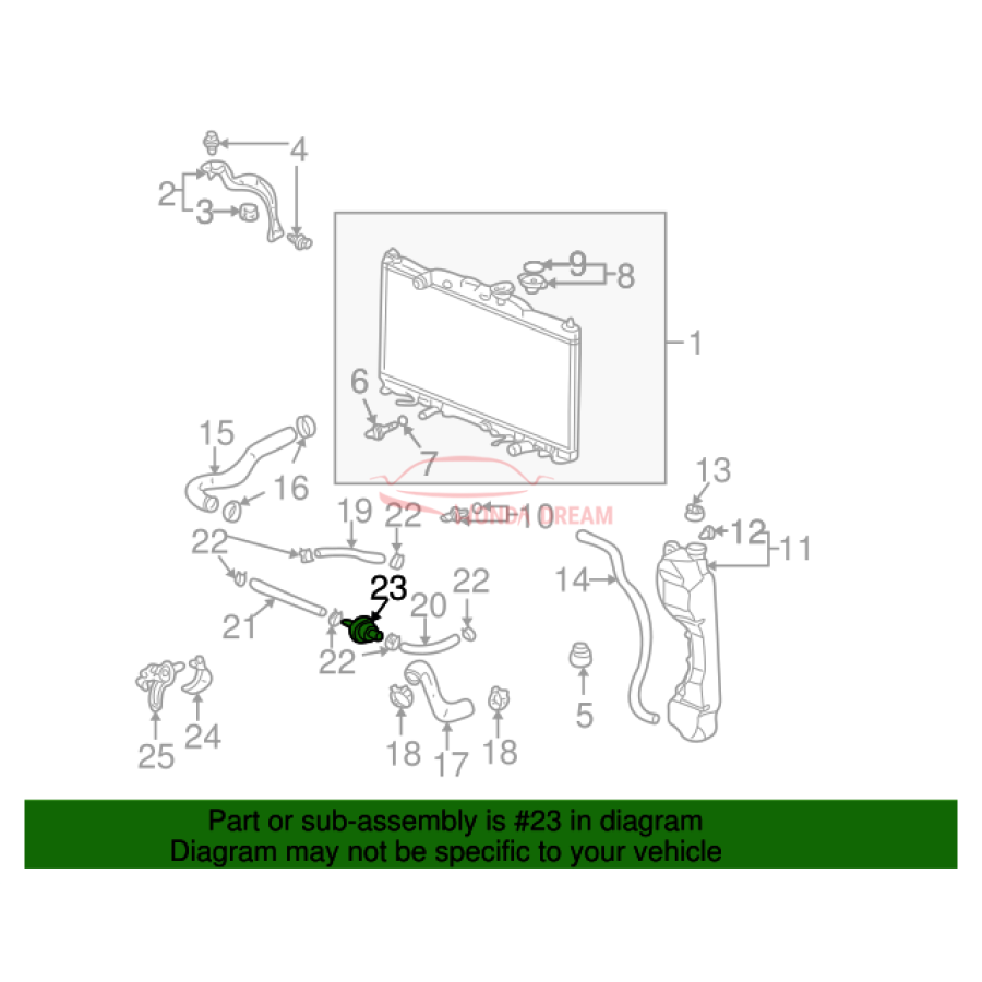 Strainer Assembly (Atf) (25420-PRP-003) - 2