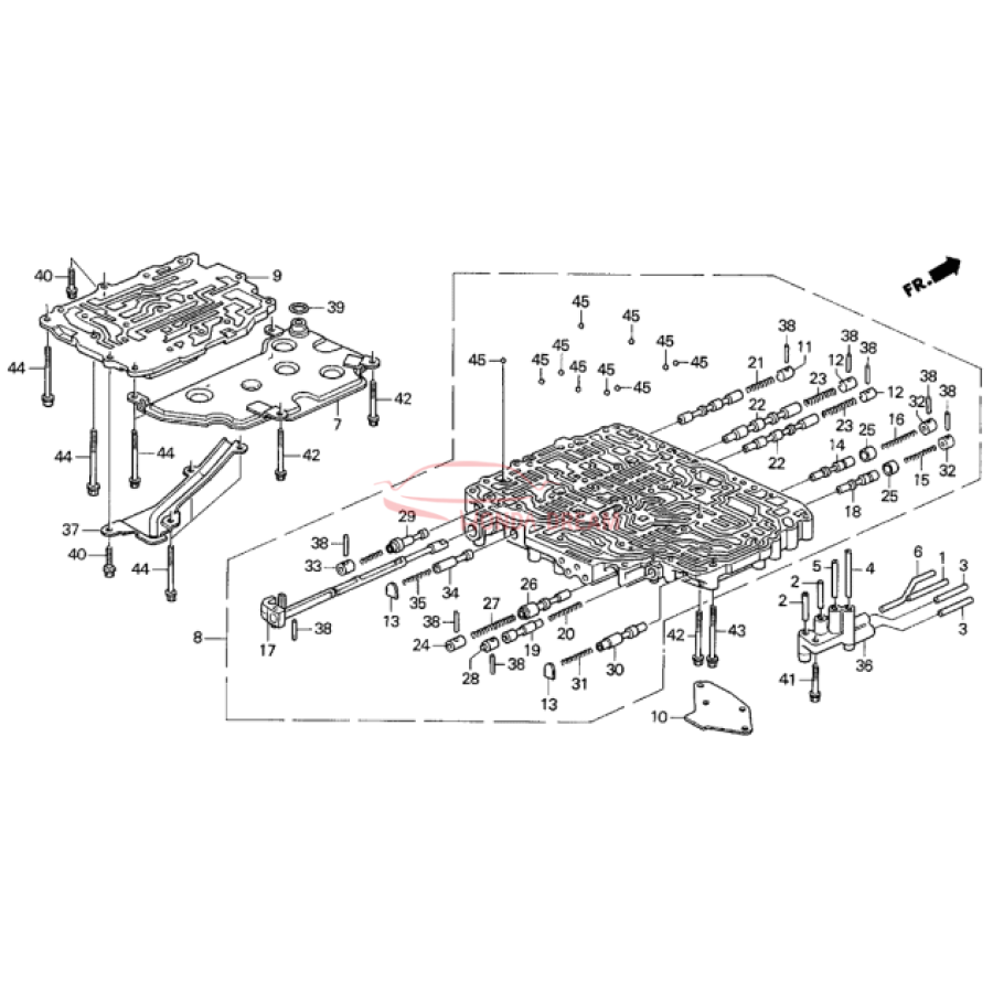 Strainer Assembly (Atf) (25420-PW4-010) - 2