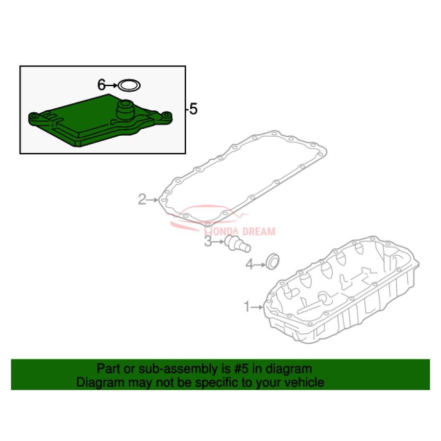 Strainer Assembly (Atf) (25420-RBL-003) - 2