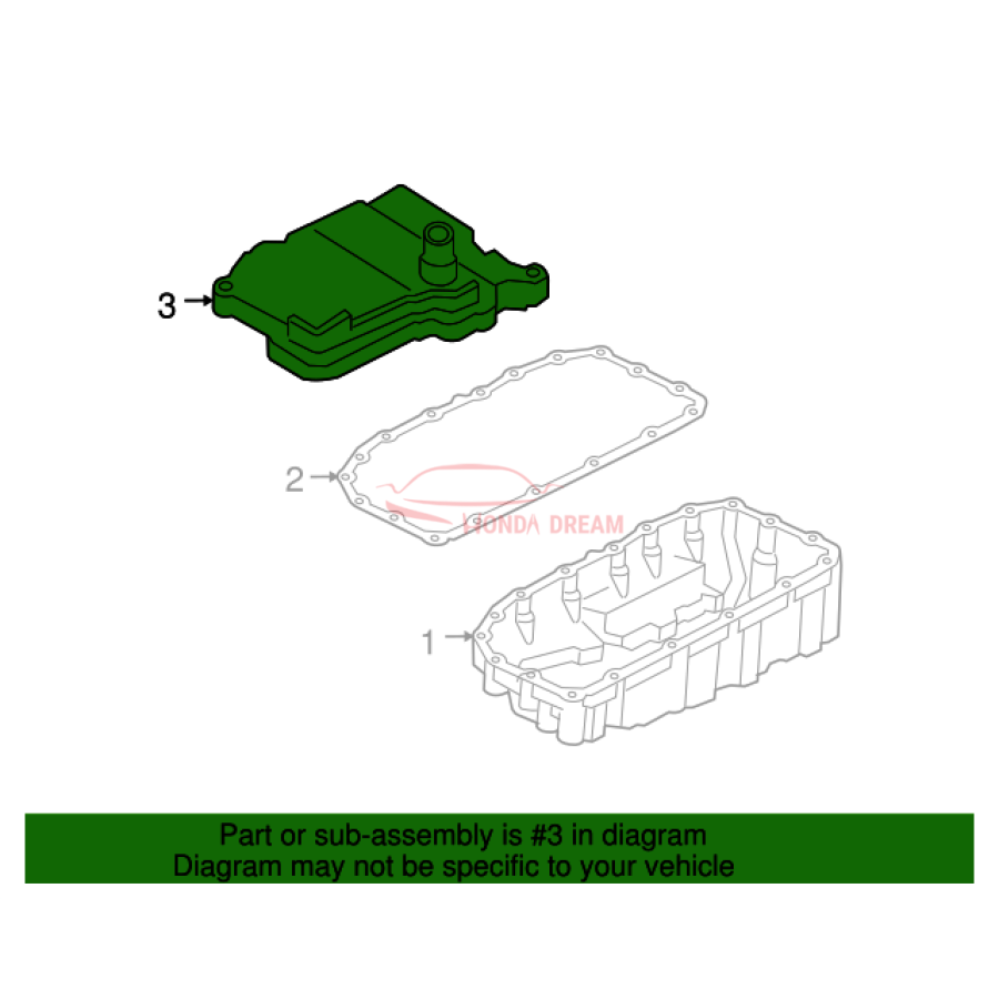 Strainer Assembly (Atf) (25420-RPC-003) - 2