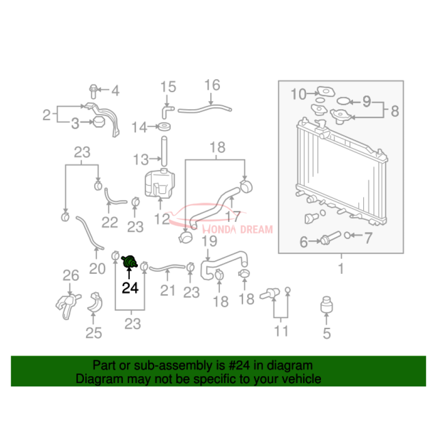 Strainer Assembly (Atf) (25420-RXH-003) - 2