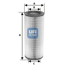 Air cleaner UFI (2760100)