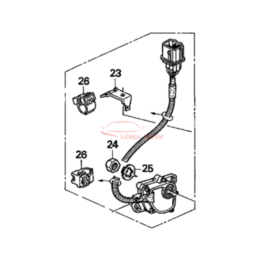 Sensor Assembly, Position (28900-P5D-013) - 1