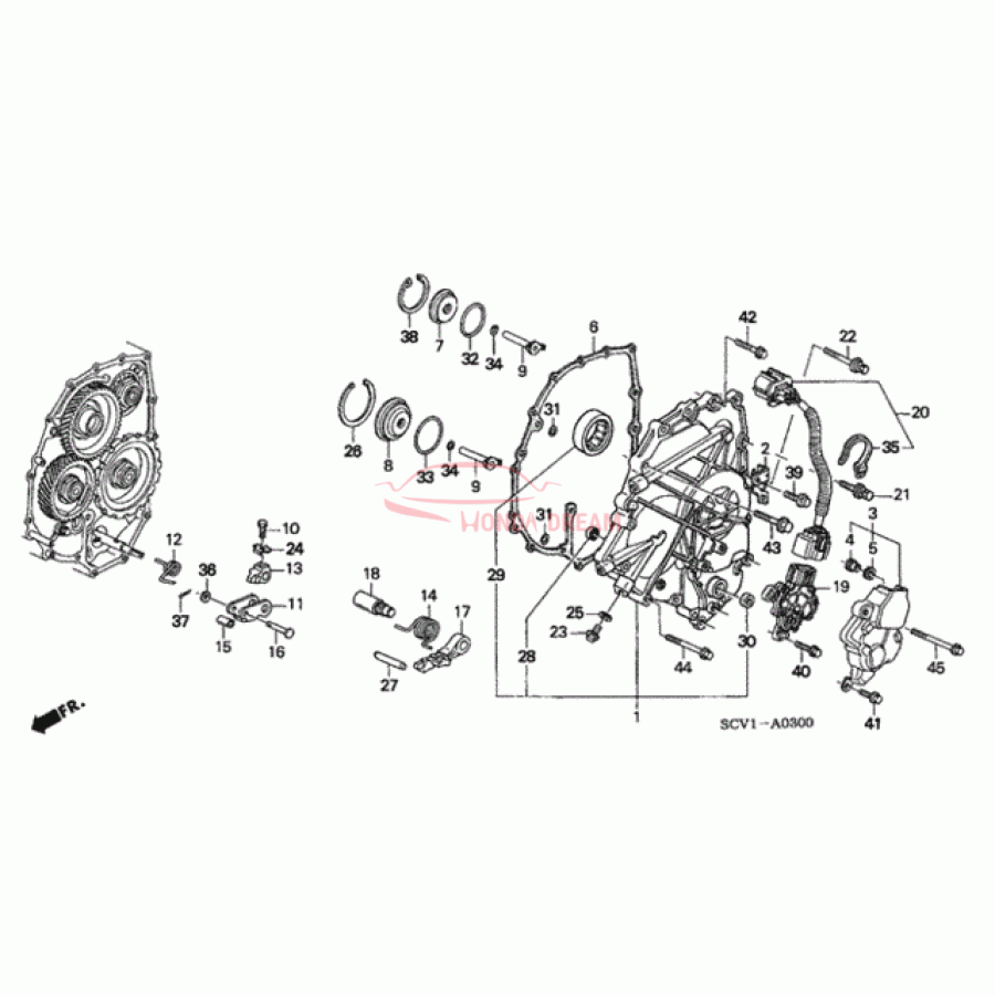 Sensor Assembly, Position (28900-PPV-013) - 1