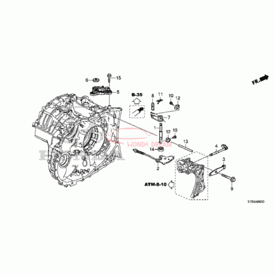 Sensor Assembly, Position (28900-R9L-004) - 1