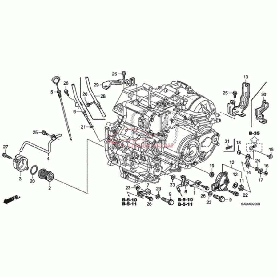 Sensor Assembly, Position (28900-RDP-003) - 1