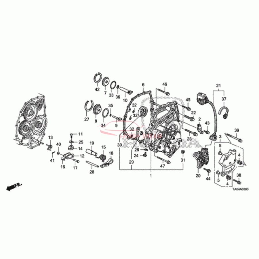 Sensor Assembly, Position (28900-RPC-013) - 1