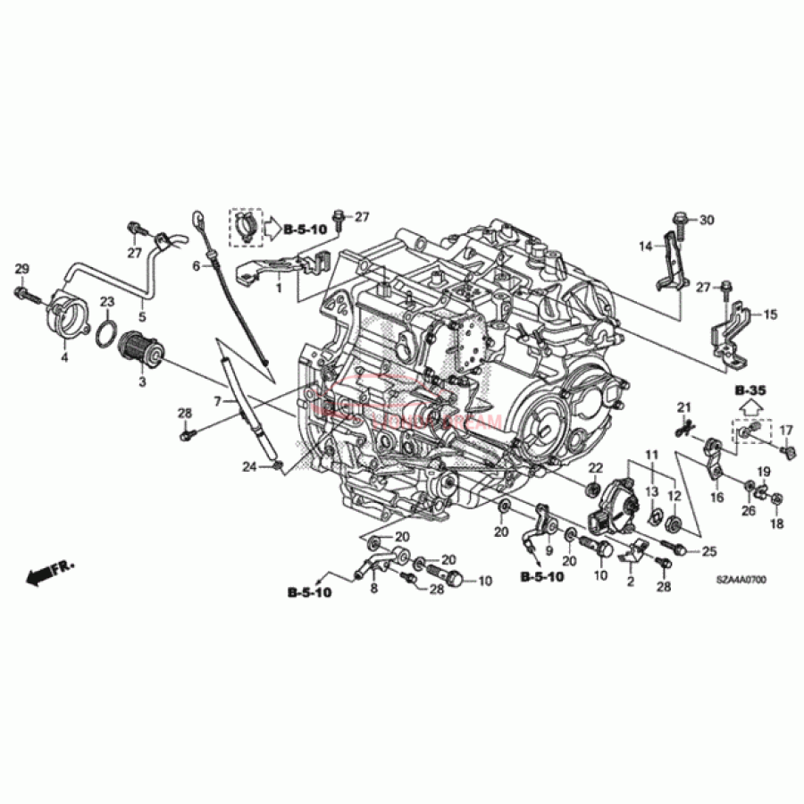 Sensor Assembly, Position (28900-RYF-023) - 1