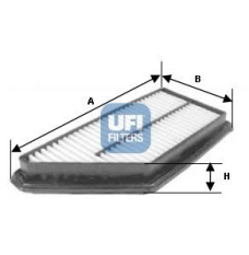 Air cleaner UFI (3023700)