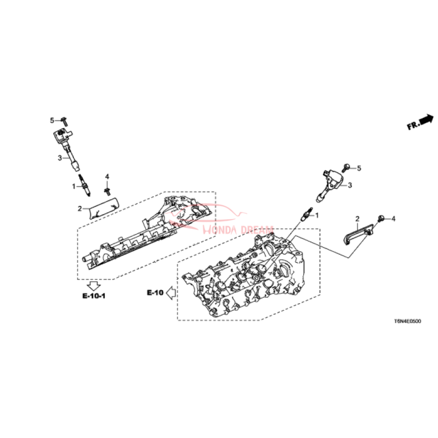 Ignition coil (30520-58G-003) - 1