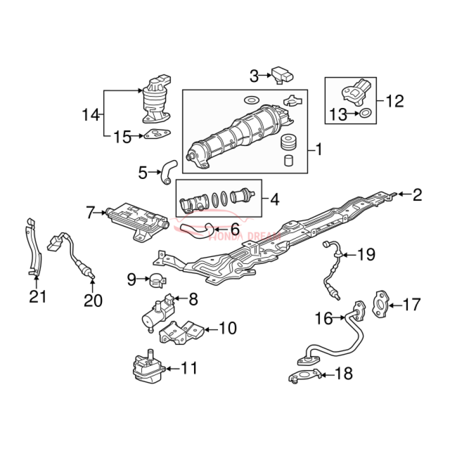 VALVE ASSY,PURGE (36162-5R7-A01) - 3