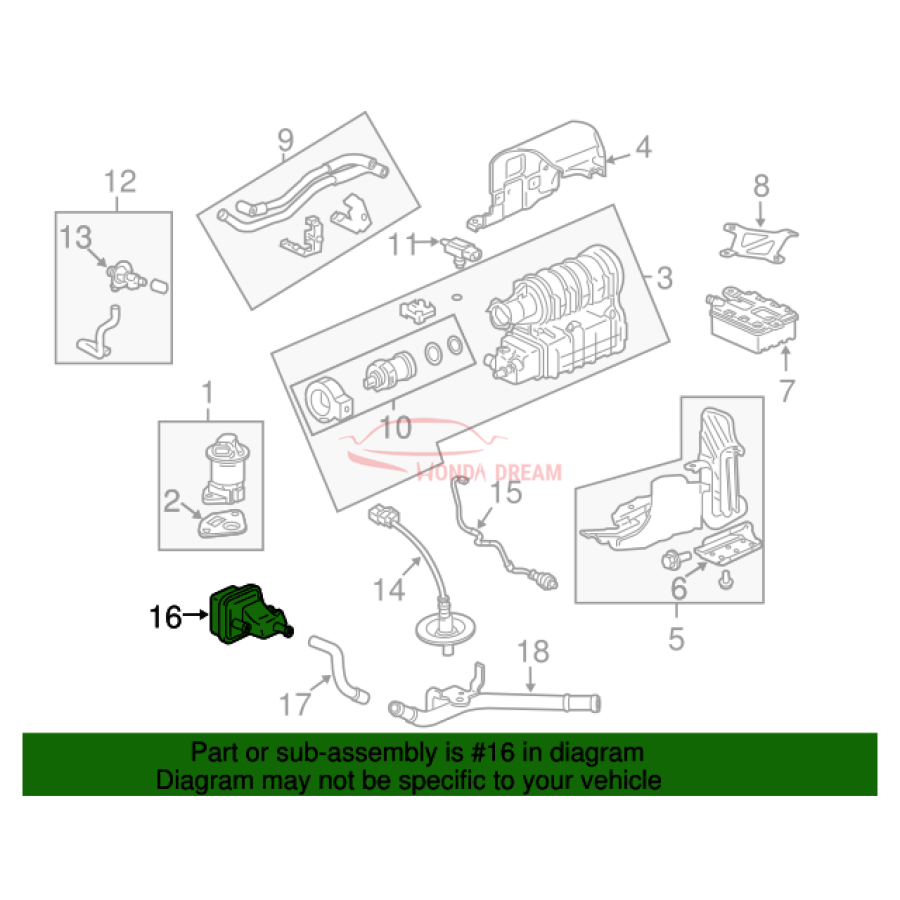 VALVE ASSY,PURGE (36162-RBJ-005) - 2