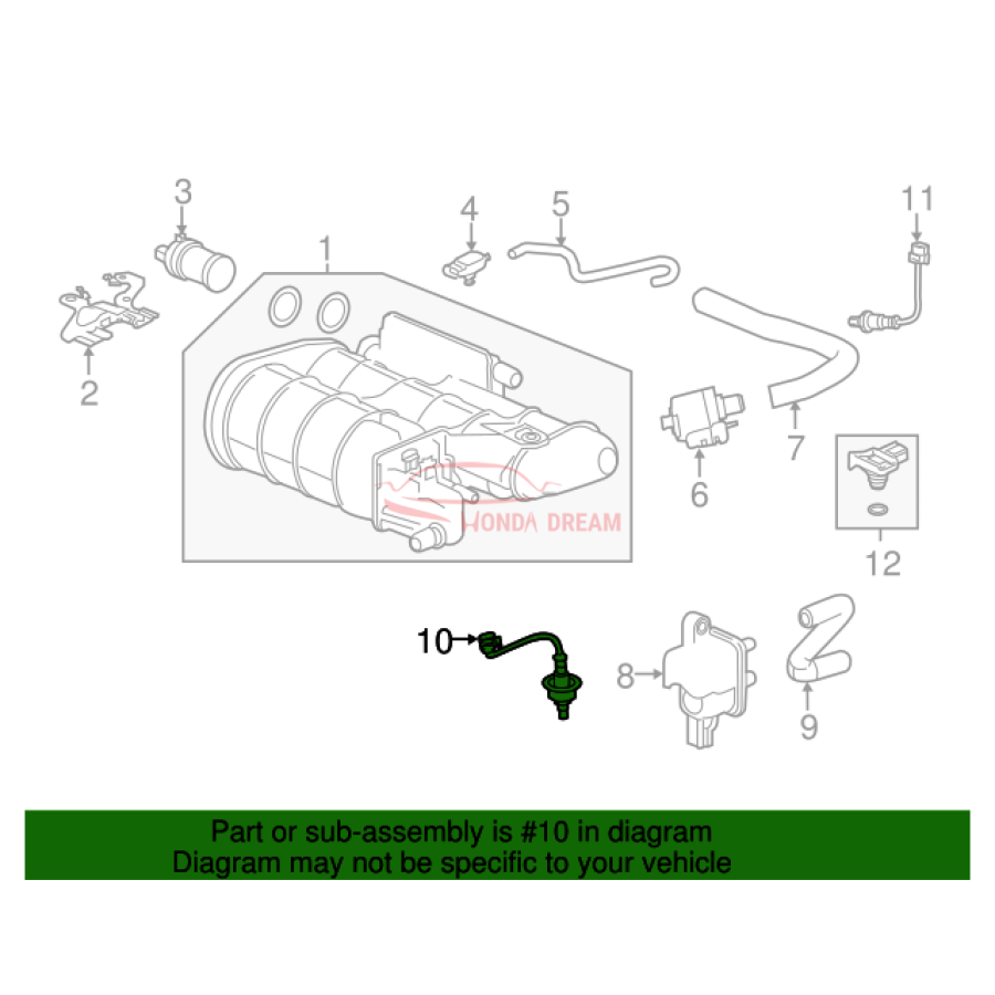 Sensor oxygen (36531-5A2-A01) - 2