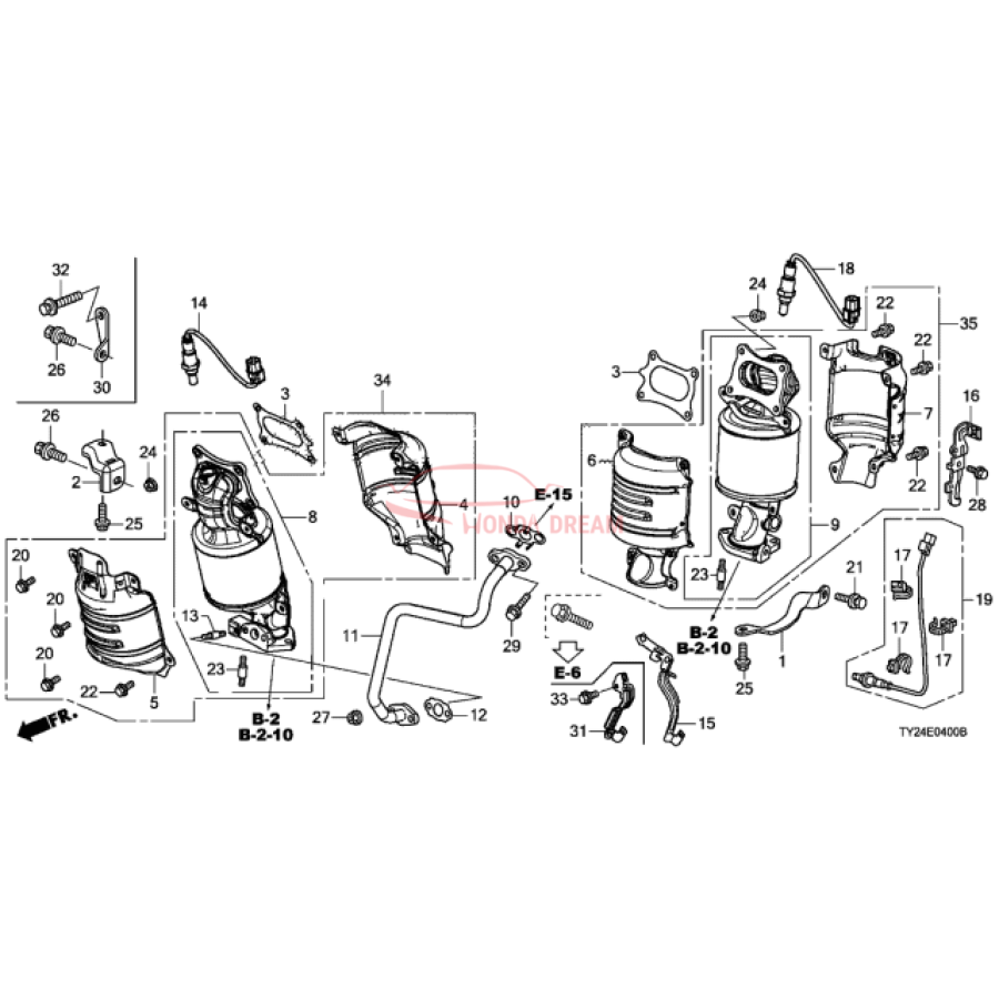 Sensor oxygen (36531-5G1-A01) - 1