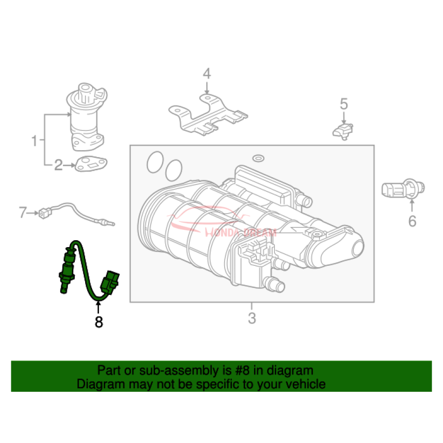 Sensor oxygen (36531-5MR-A01) - 3