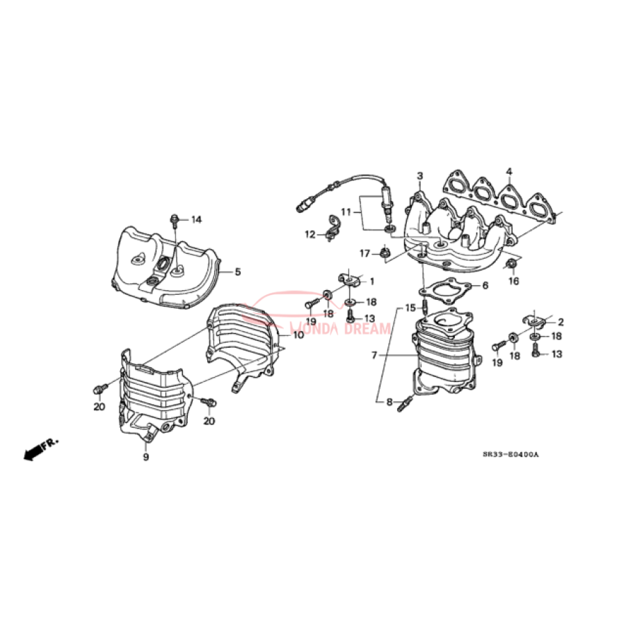 Sensor oxygen (36531-P07-003) - 2