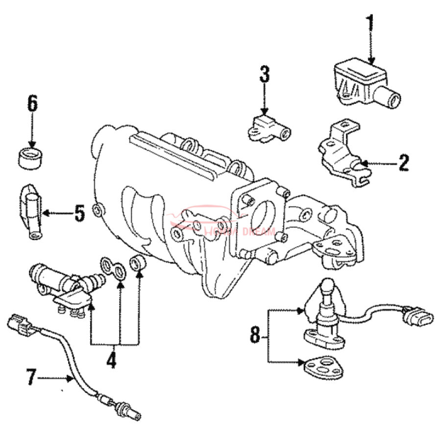 Sensor oxygen (36531-P07-013) - 1