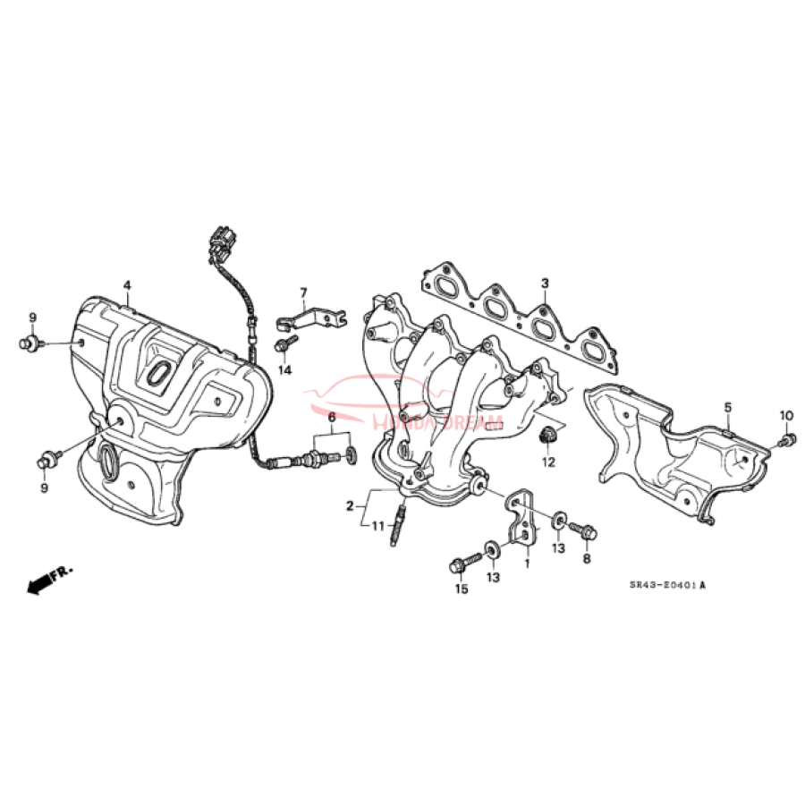 Sensor oxygen (36531-P28-A01) - 3