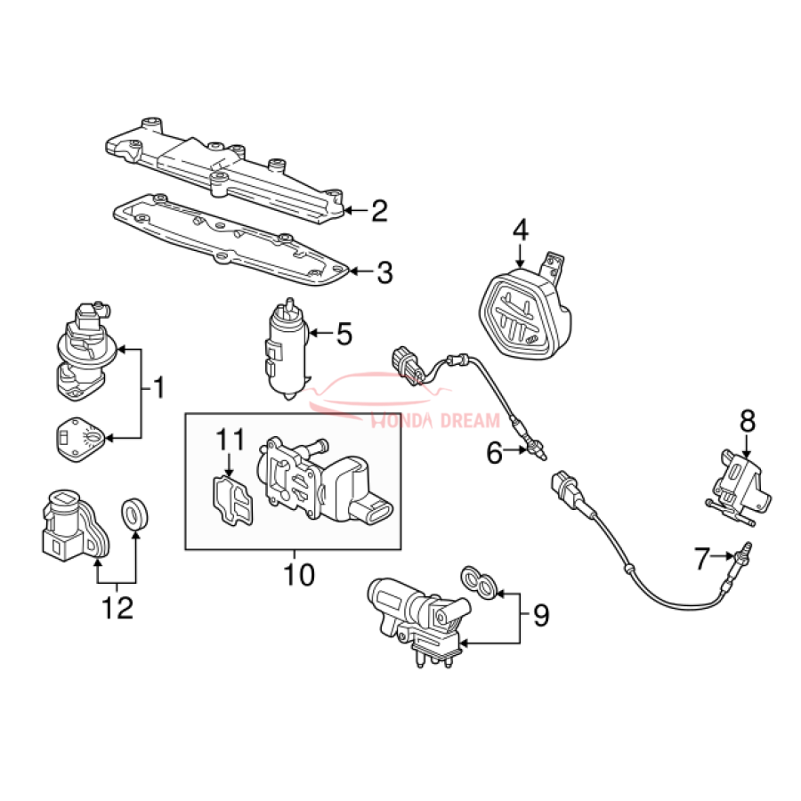 Sensor oxygen (36531-P2E-A01) - 2