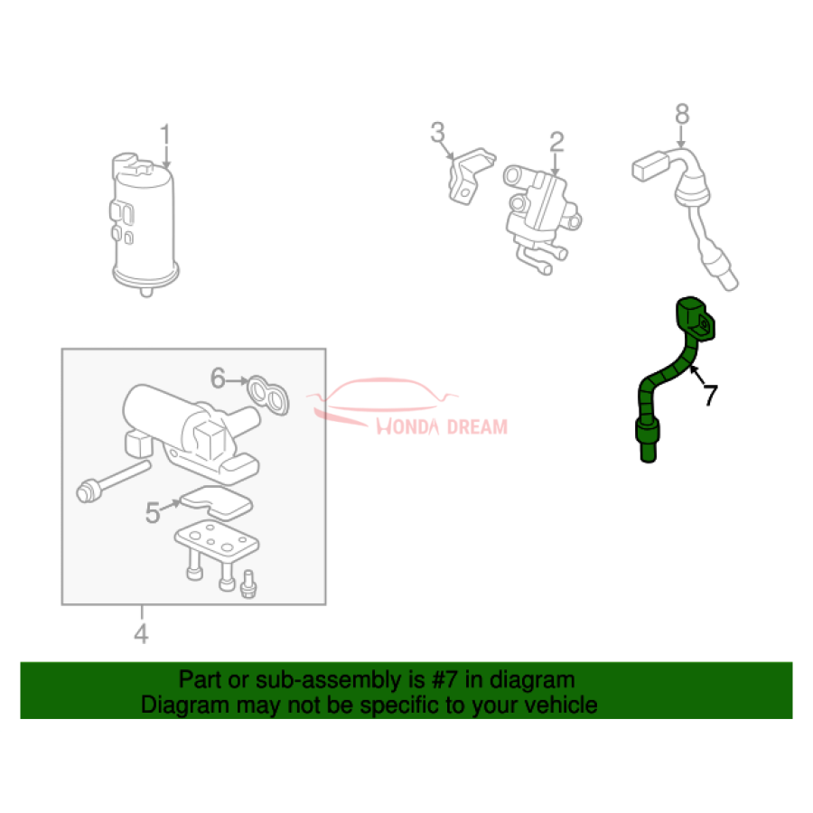 Sensor oxygen (36531-P3F-A01) - 2