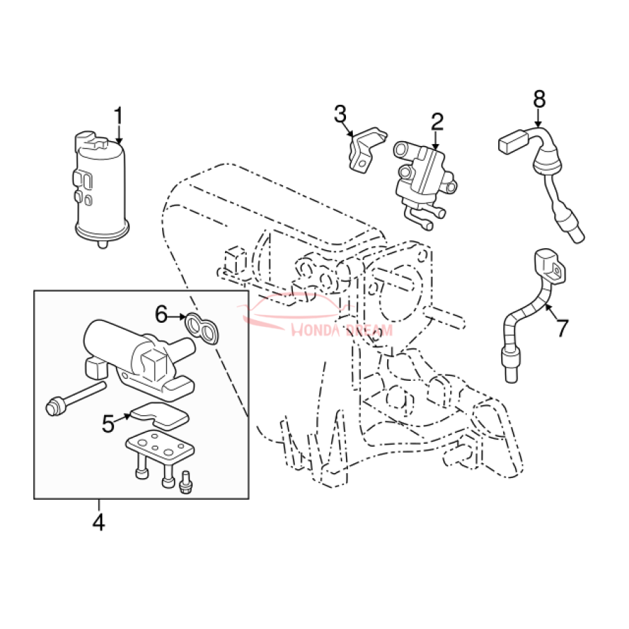 Sensor oxygen (36531-P3F-A01) - 3