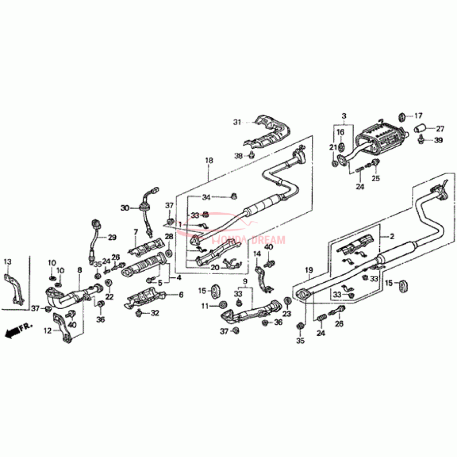 Sensor oxygen (36531-P73-G01) - 1