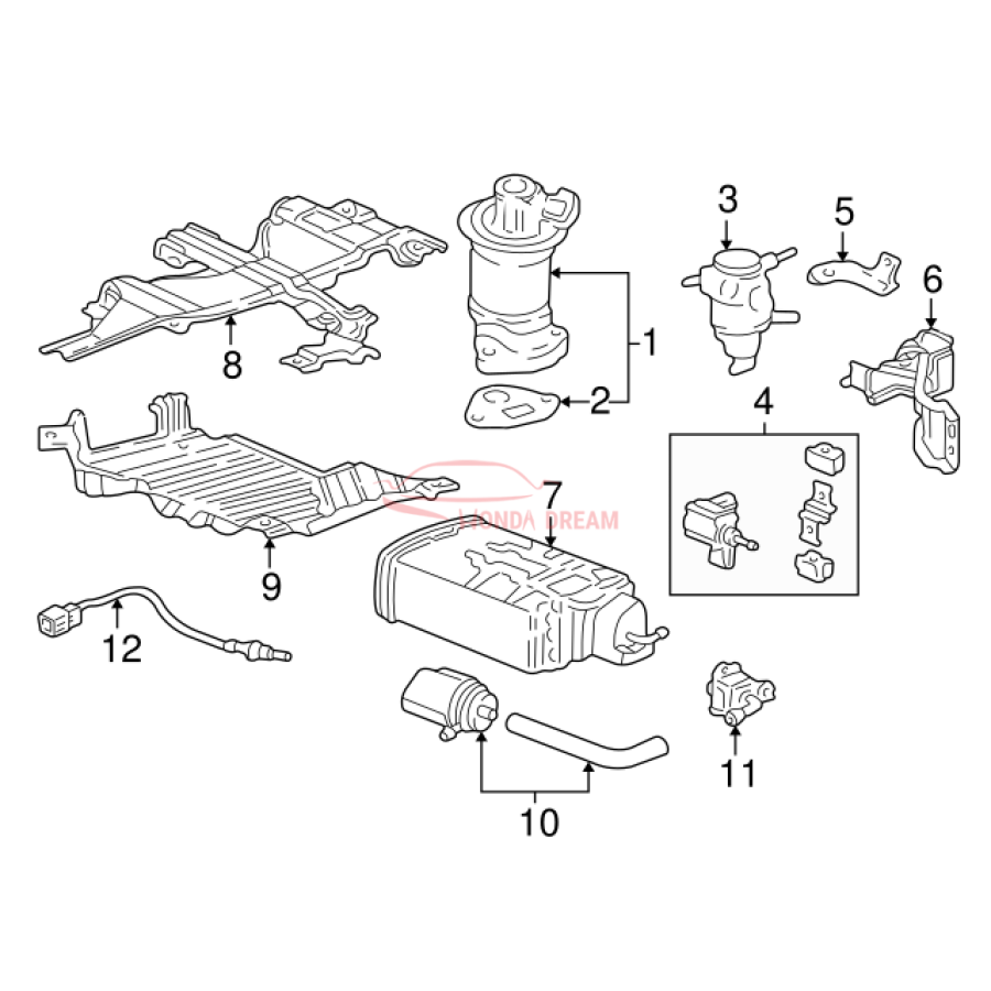 Sensor oxygen (36531-P8C-A01) - 2