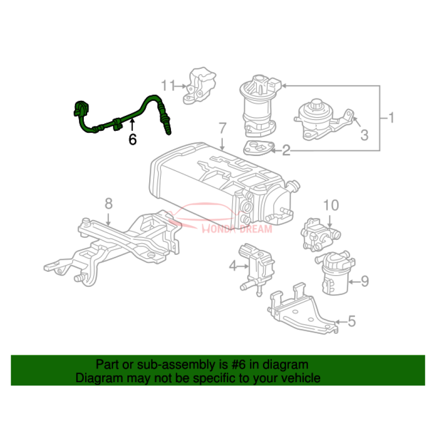 Sensor oxygen (36531-P8C-A21) - 2