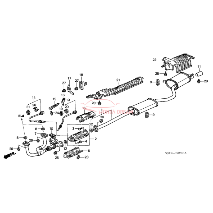 Sensor oxygen (36531-PGK-A03) - 2