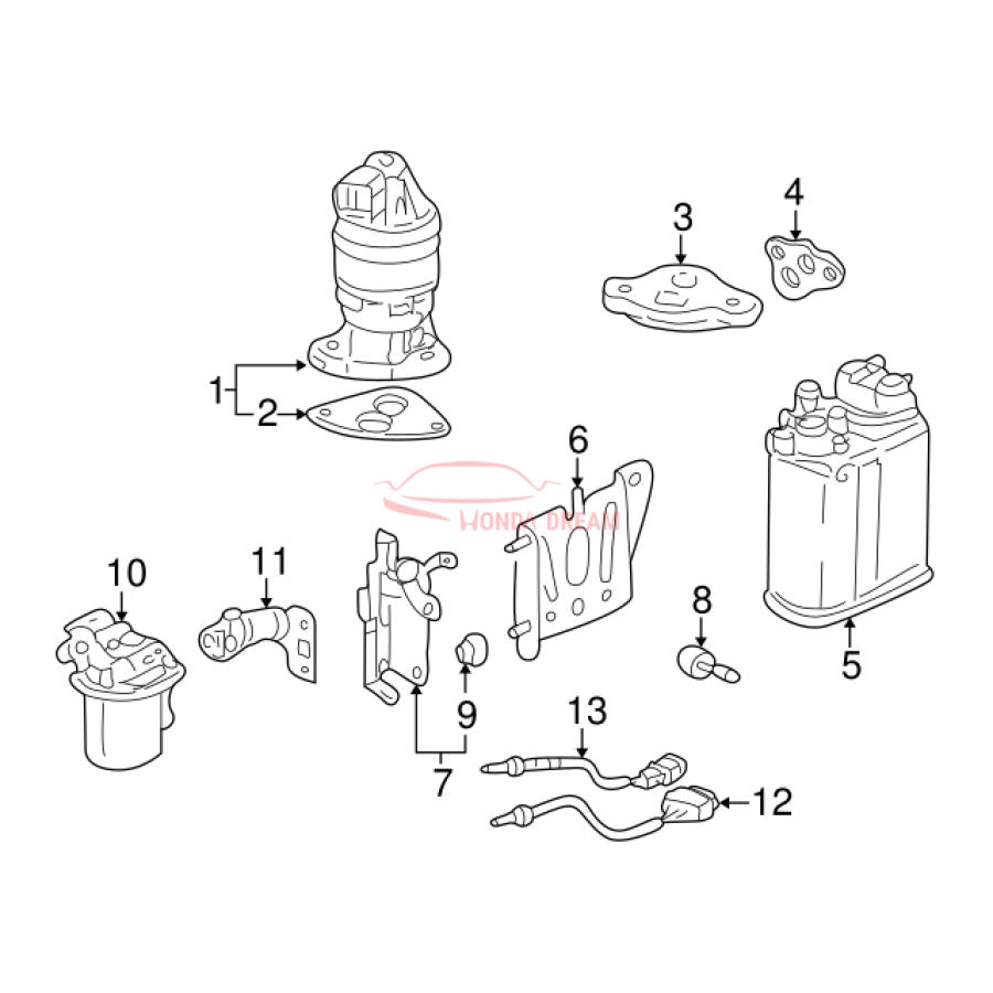 Sensor oxygen (36531-PHM-A51) - 2