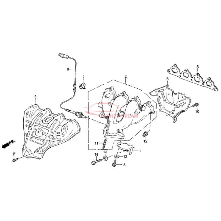 Sensor oxygen (36531-PM8-305) - 2