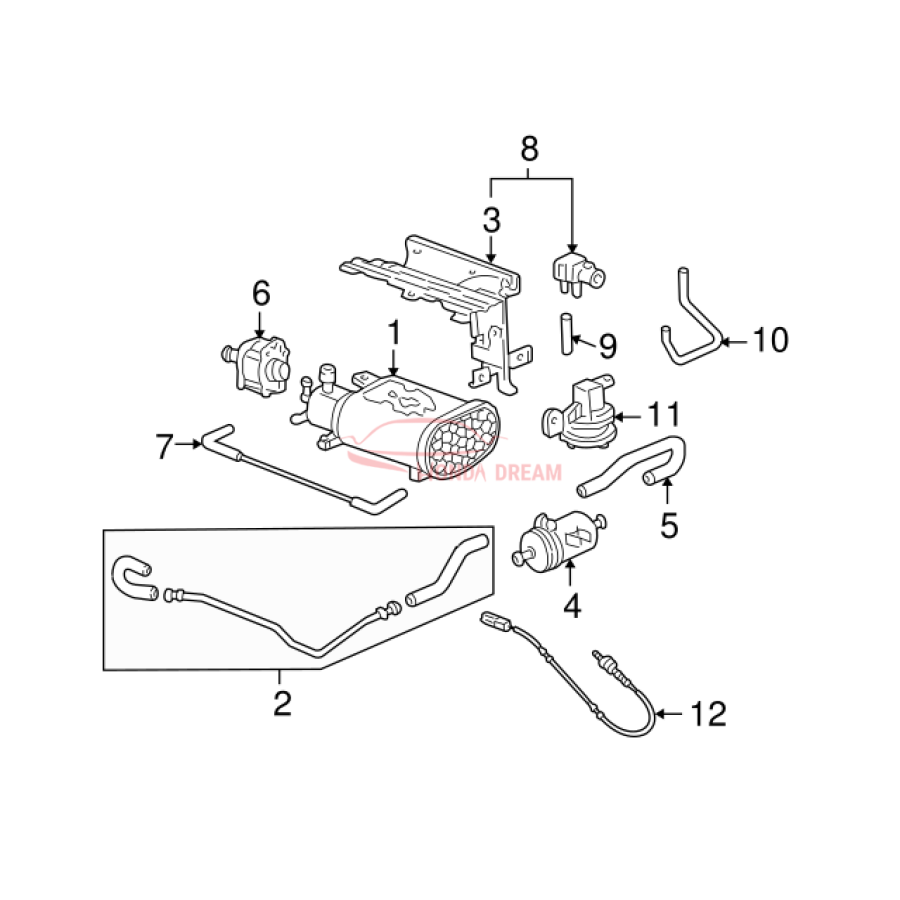 Sensor oxygen (36531-PND-A11) - 2