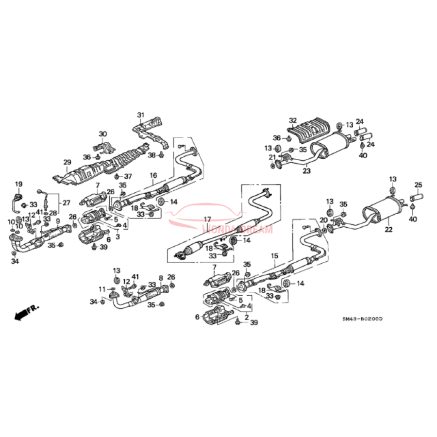 Sensor oxygen (36531-PT2-J05) - 2