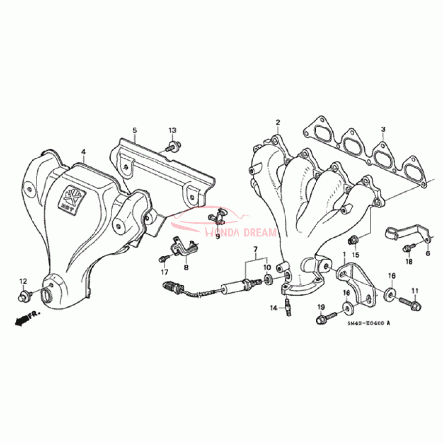 Sensor oxygen (36531-PT3-A12) - 1